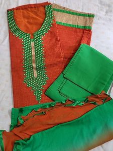 Embroidered Dress Material