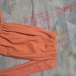 Orange Crop Top