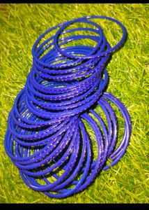 Purple Metal Bangals For Womens