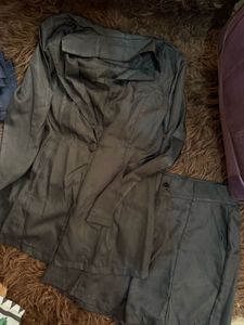 Newme Chic Black Co-ord Set Blazer &amp; Shorts