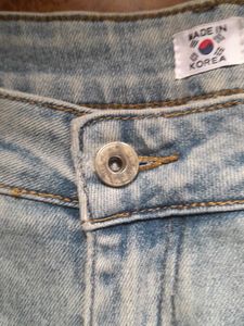 Wide Leg Denim Jeans