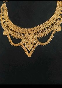 Gold Plated Indian Jewelry Set