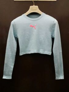 Gym Long Sleeve Crop Top