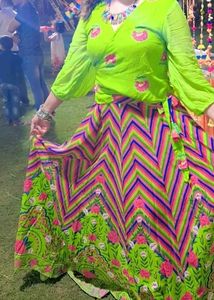 Women Lehenga Choli Cotton