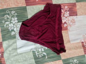 Burgundy Briefs