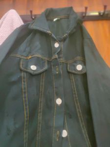 Green Denim Jacket