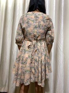 Floral Above The Knee Dress
