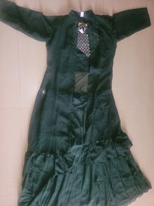 Long Skirt With Top And Kote