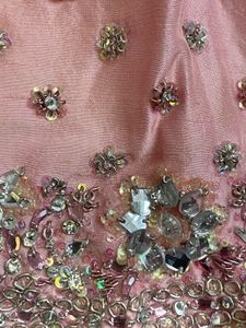 Powder Pink Backless Blouse