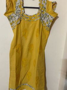 Fully Stitched Pure Cotton Kurta set