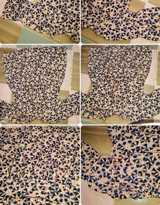 Patterned Off-Shoulder Top set