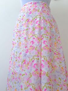 Floral Pink Skirt