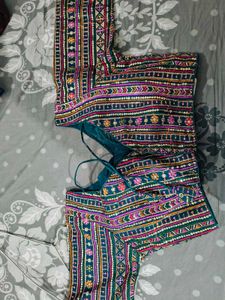 Mirror Work Embroidered Blouse