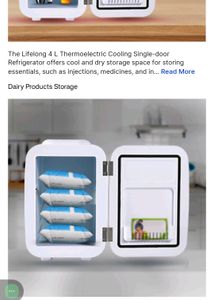 Small Fridge (Chiller) And Warmer For Cars And Personal Room Use ❤️