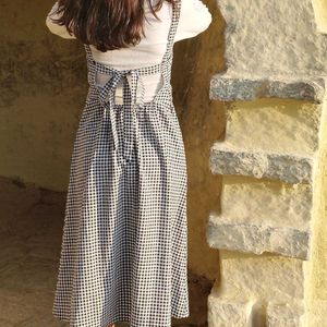 A Line Midi Dress Blackless / Bow On The back ♥️🎀