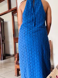 Crochet  Scoop Neck Summer Dress