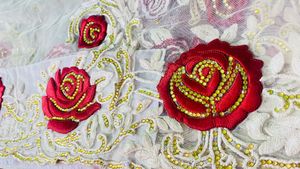 Party Wear Net Saree