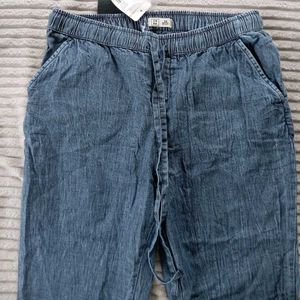 Blue Casual Joggers