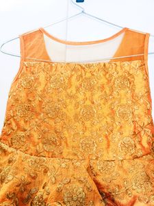 Branded Golden Cute Frock 😍