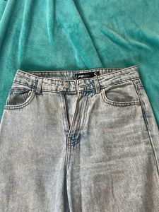 Light Blue Jeans Straight Fit