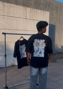Abstract "BOSS" Graphic Tee