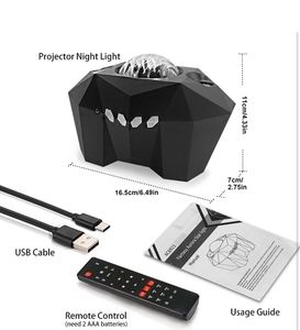 Moon and Star Projector with Bluetooth Speaker