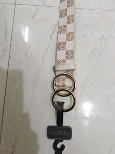 New Steve Madden Belt with Gold Rings
