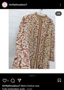 Zardozee Handwork Disainar Sherwani