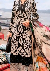 Black & White Patterned Dress