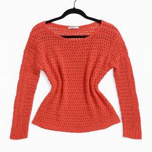 Warm Pink Crochet Top