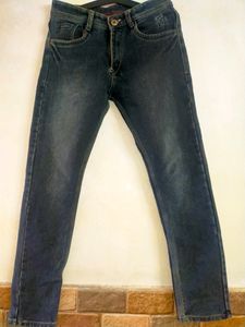 Man And Boy Grey Colour Pant