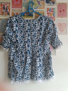 Floral Girls Top