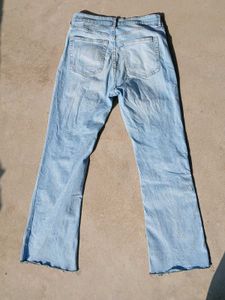 Light Wash Flare Jeans