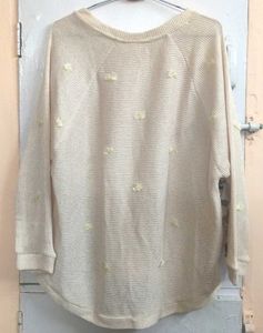 Cream Knit Sweater