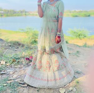 Beautiful Lehnga With Blouse And Duppata