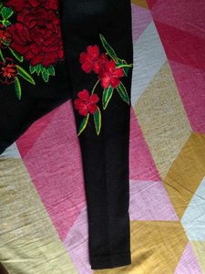 Floral Embroidered Top