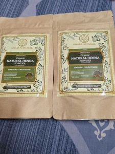Khadi Natural Organic Henna Powder (In Combo Of 2)