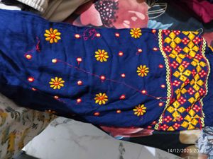 Beautiful embroidered plazzo