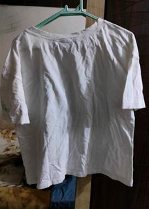 White T-shirt For Girls