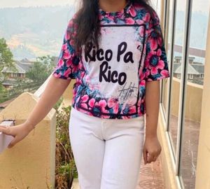 Floral Print T-shirt