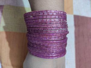 Light Purple Bangles Set