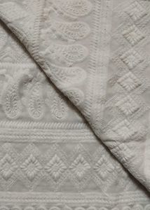 White Embroidery Kurti