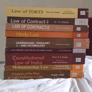 LLB Law Book Set