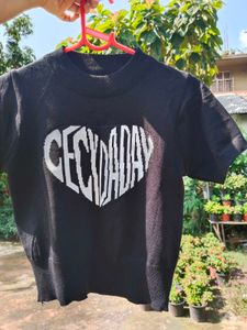 Black Graphic Tee