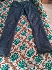 Checkered Casual Trousers
