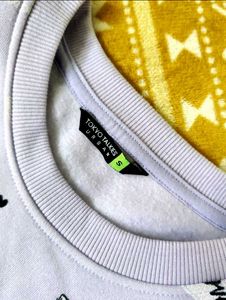 White Embroidered Peasant Blouse
