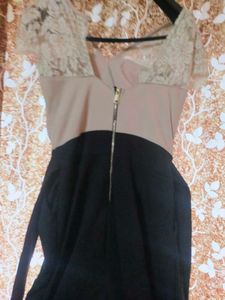 Elegant Lace Detail Dress