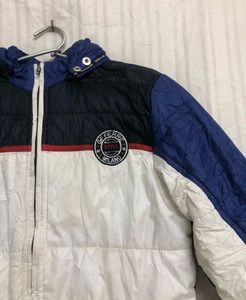 GE FERRE Blue &amp; White Jacket