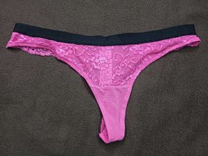 Pink Lace Thong🔥