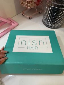 Nish Brand Real Hair Bun (brand New With Box)